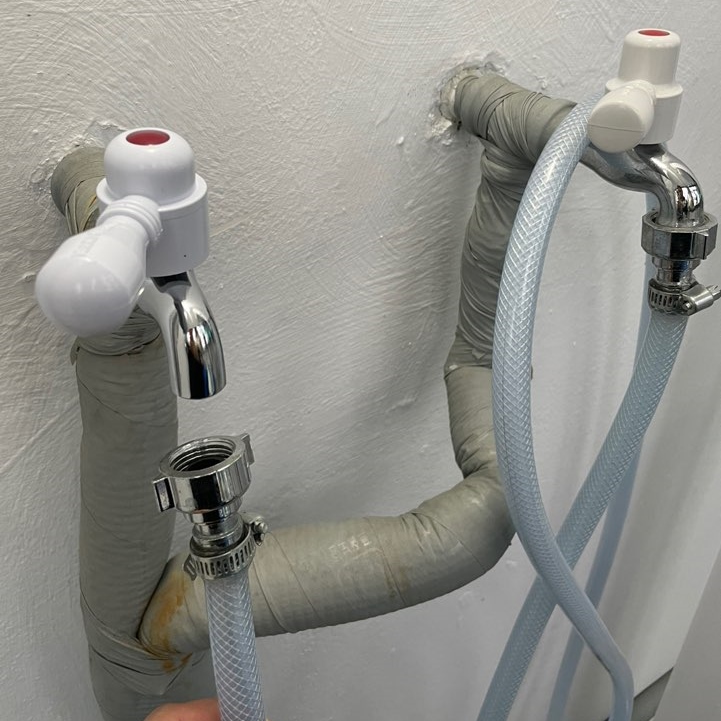 세탁기수도물샘