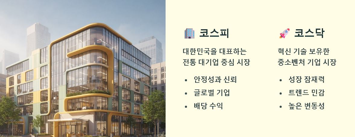 코스닥 코스피 차이