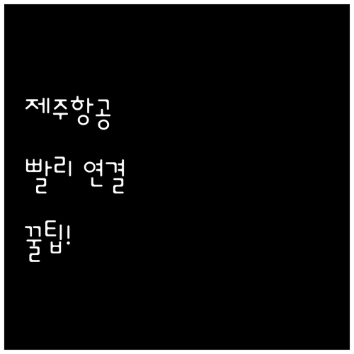 제주항공 고객센터 상담원 연결 빠른 ..