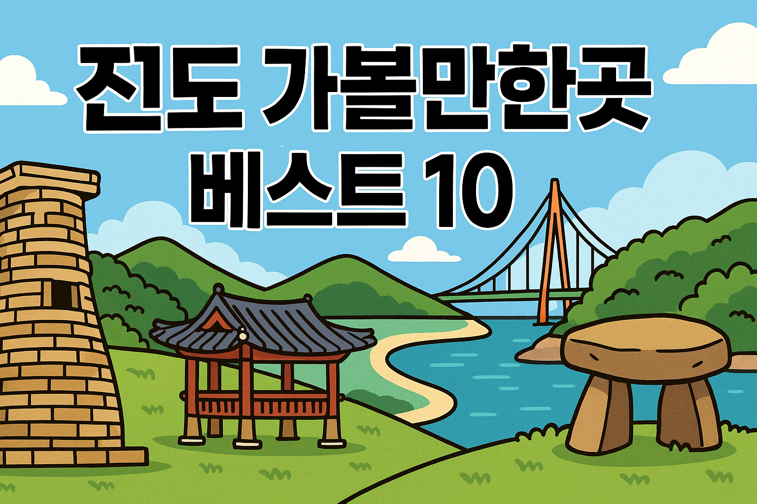 진도 가볼만한곳 베스트10