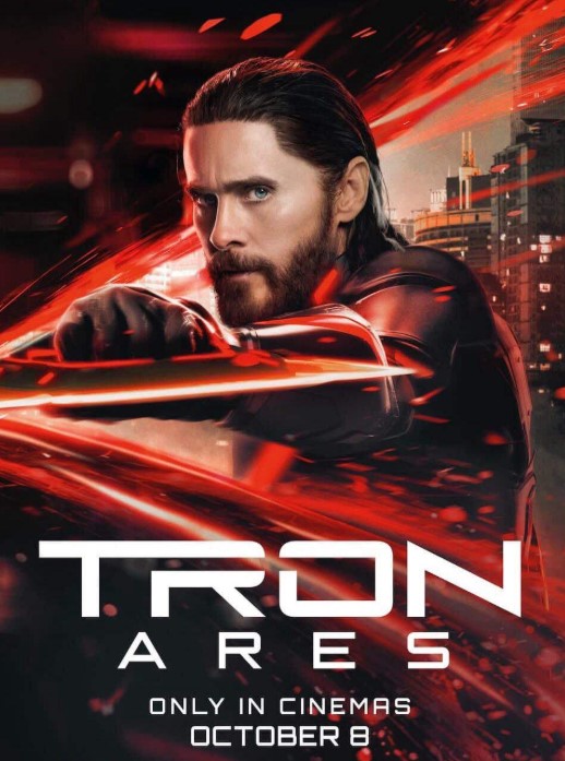 2026년 미국 영화 『Tron: Ares』 공식 포스터