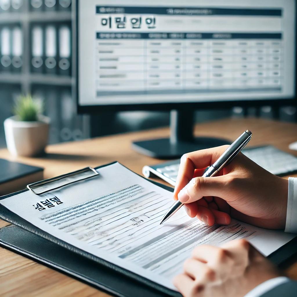 고용보험 이직확인서 제출