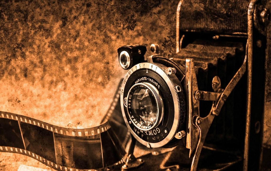 <옛날 영화 촬영 장비 기계>