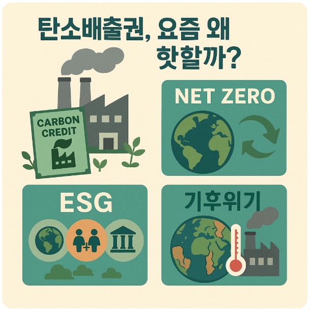 탄소배출권이 핫한 이유의 이미지