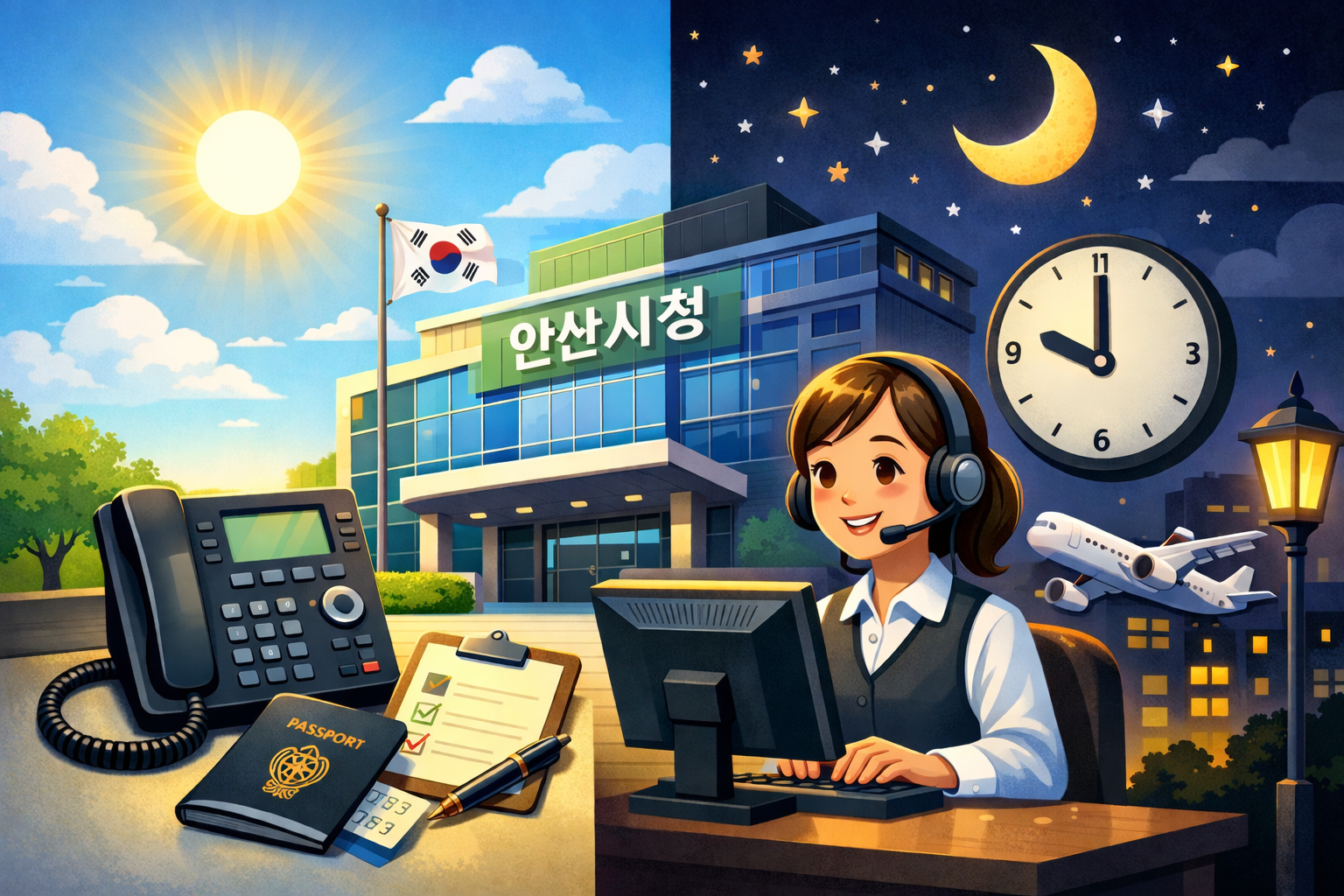 안산시청 민원실 전화번호·여권 야간 운영시간 완벽정리 관련 사진