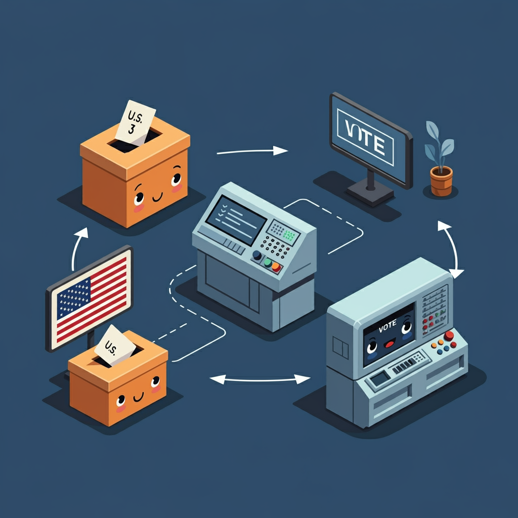 2024년 미국 대통령선거 대선 실시간 개표 사이트 정리