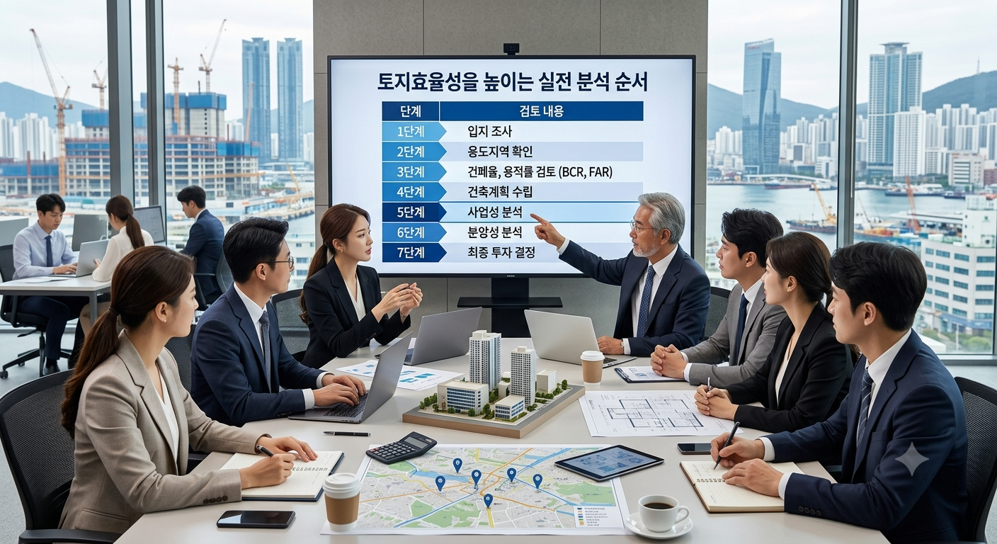 토지효율성을 높이는 실전 분석 순서