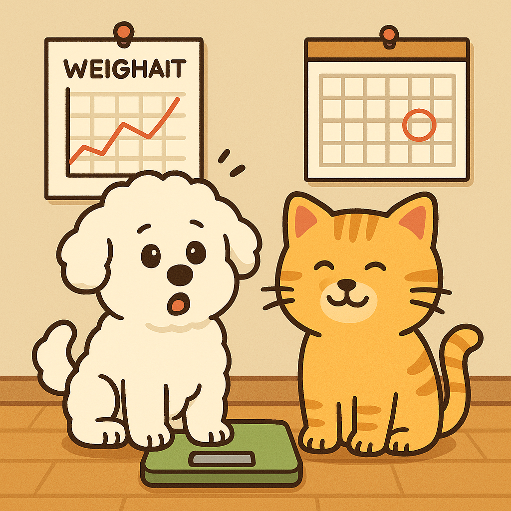 반려동물 체중 관리의 모든 것!