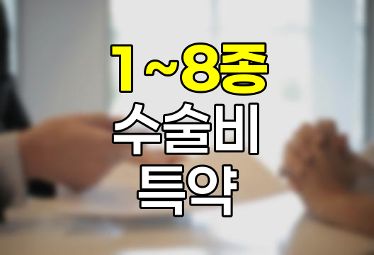 1~8종 수술비 특약 심층 분석