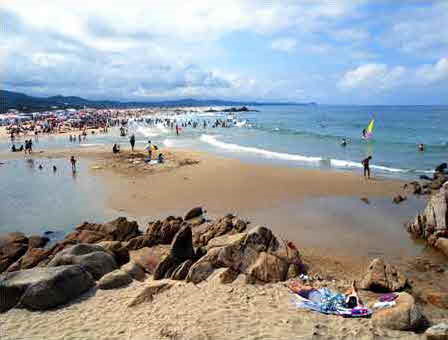 강원도 양양 하조대 해수욕장 사진