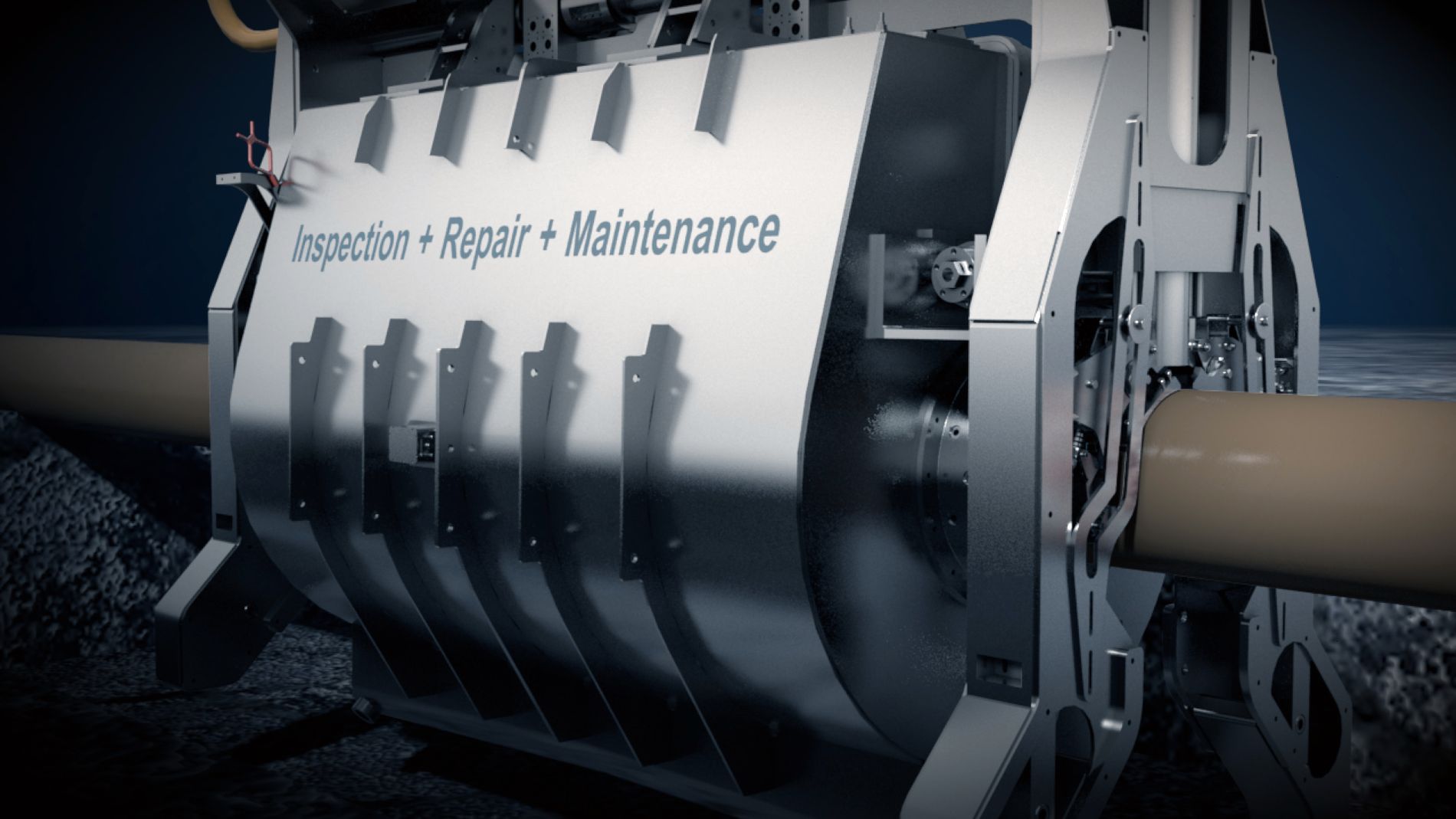 Kongsberg Ferrotech사의 수중 배관 수리 로봇