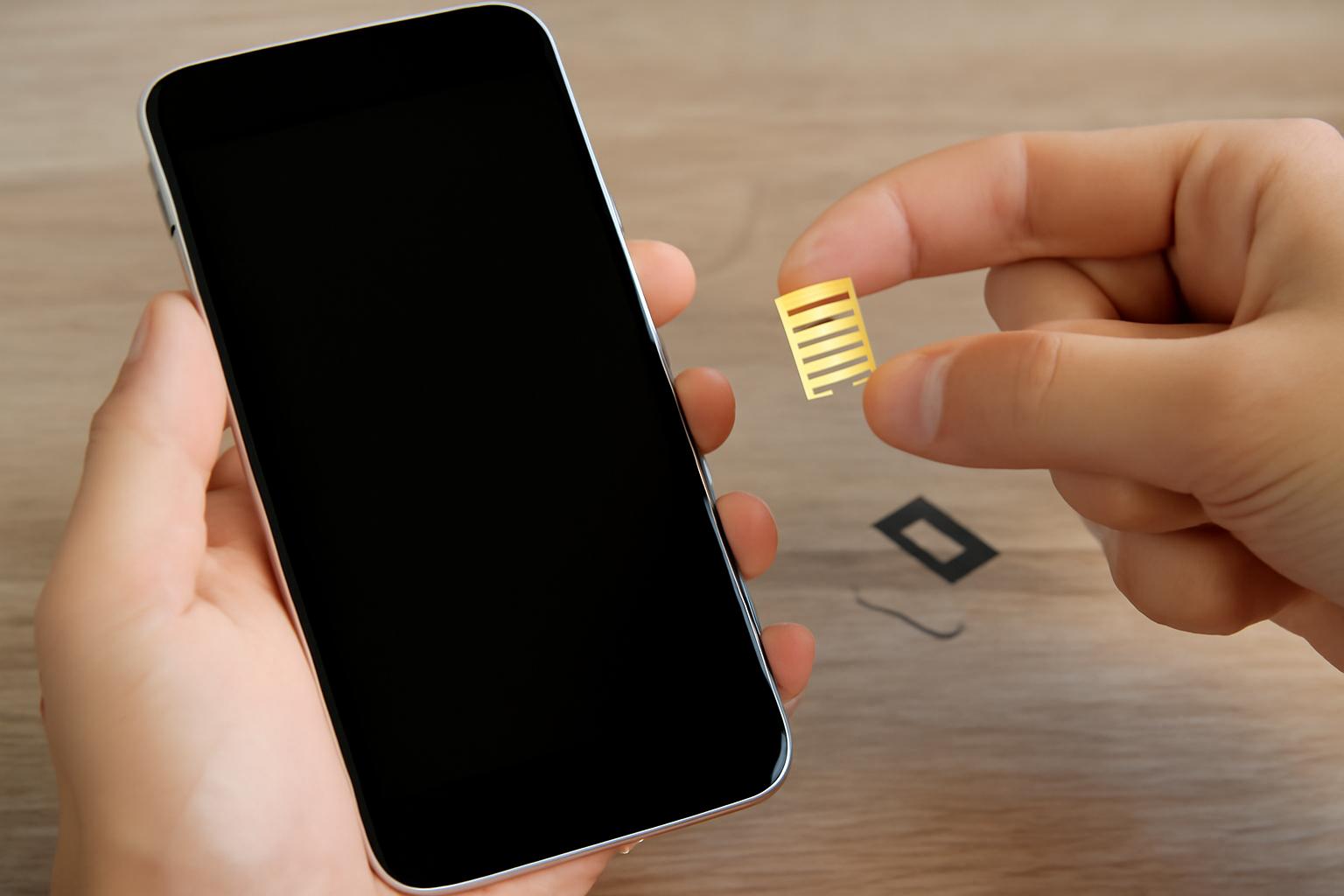 유심 교체시 전화번호 복사