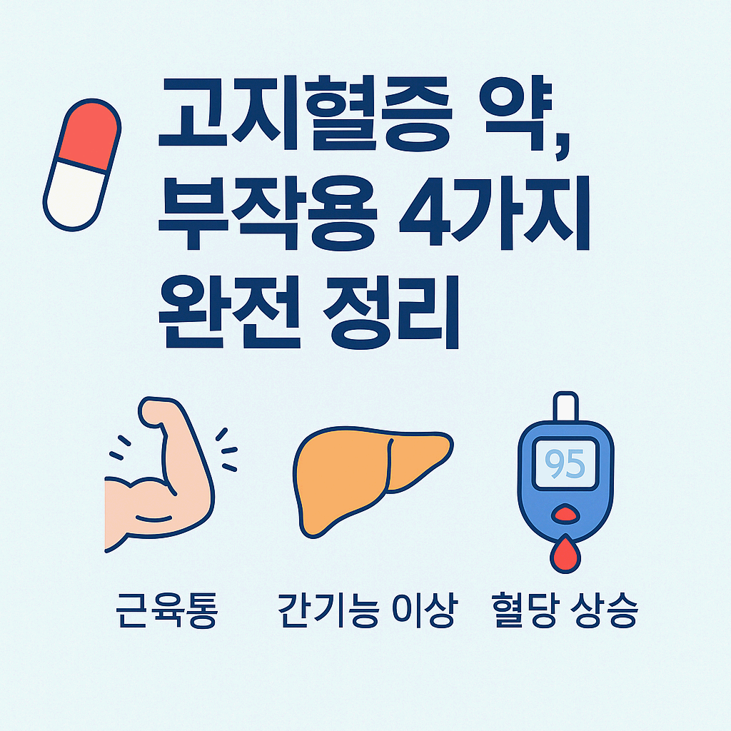 고지혈증 약 부작용