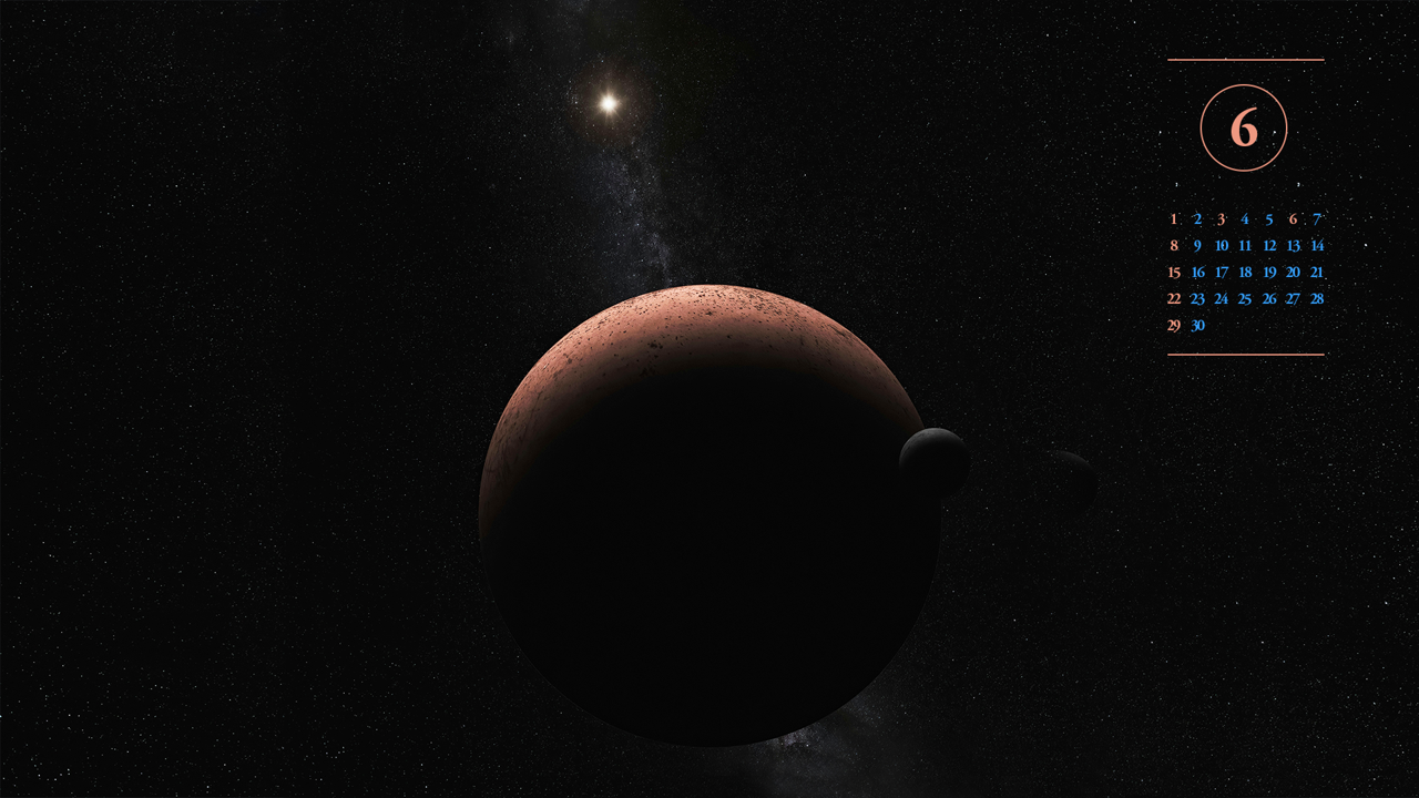 03 왜행성 마케마케 A - 2025년6월 노트북배경화면