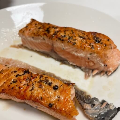 암환자에게 좋은 음식 연어스테이크