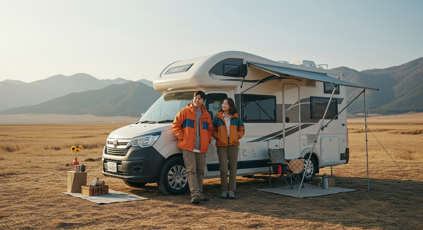 캠핑카 장기렌트