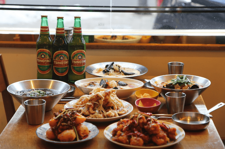 예술의전당 맛집 &quot;뽕사부 교대&quot; 음식