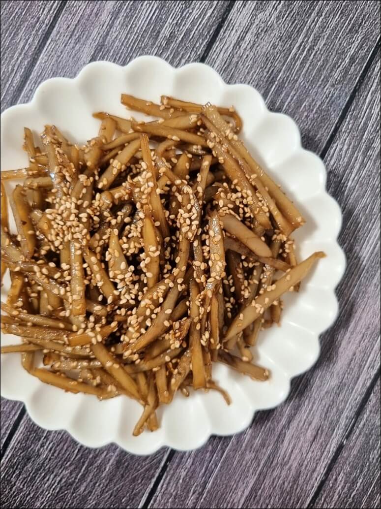 우엉조림 만드는 법