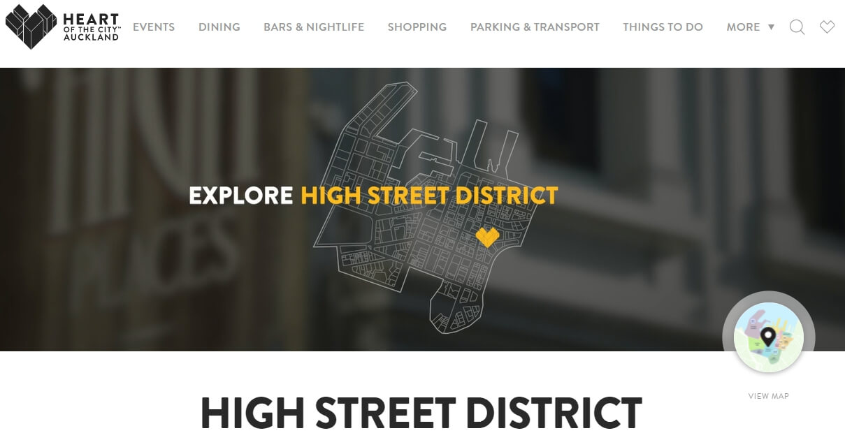 High street 사진출처 heartofthecity.co.nz