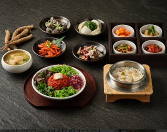 이가네더덕밥 대표 메뉴