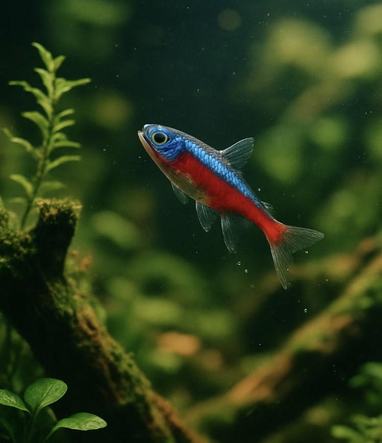 카디널테트라가 점프하는 이유와 뚜껑의 중요성