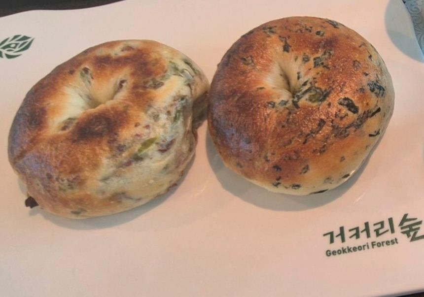 6시내고향 평창 산나물빵 카페 당귀베이글