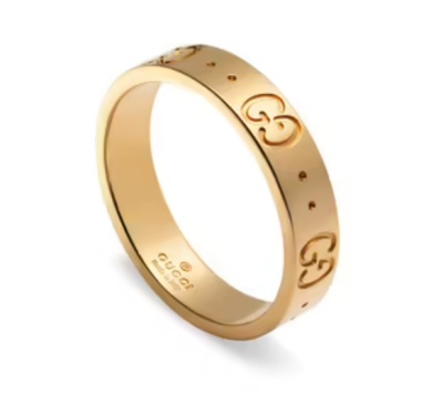 구찌 아이코닉 반지 골드