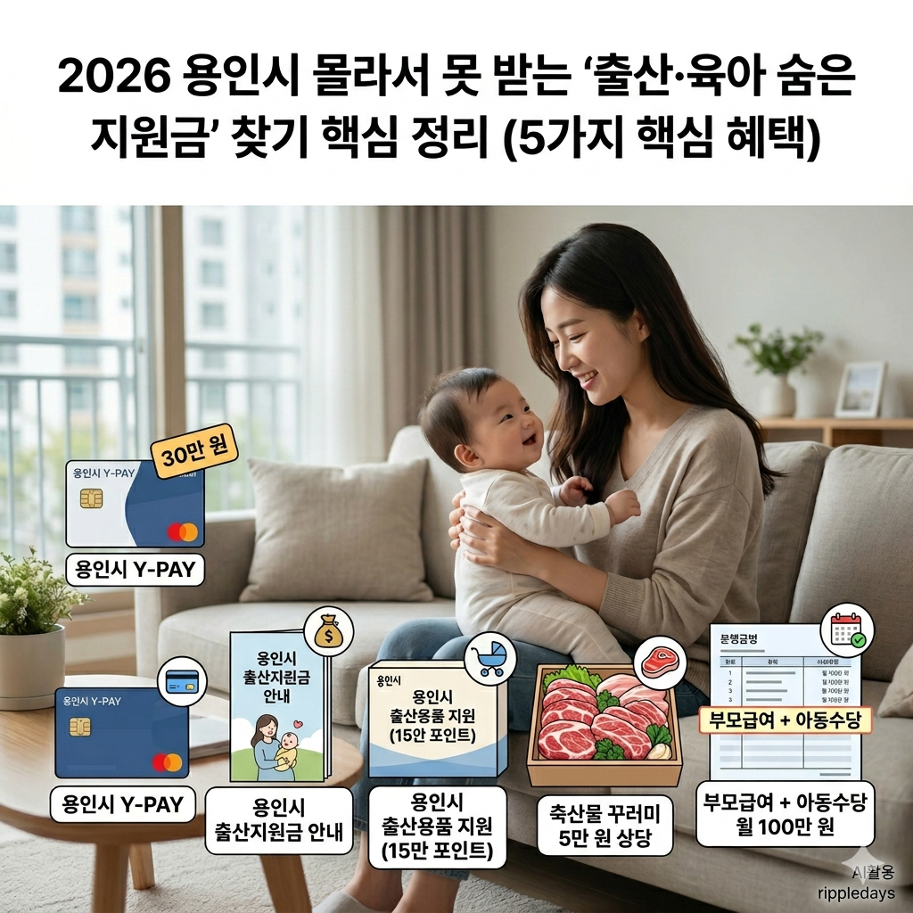 출산 육아 숨은 지원금