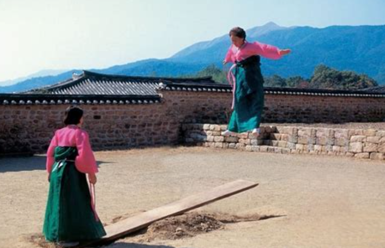 널뛰기에서 보는 운동 에너지와 중력의 관계