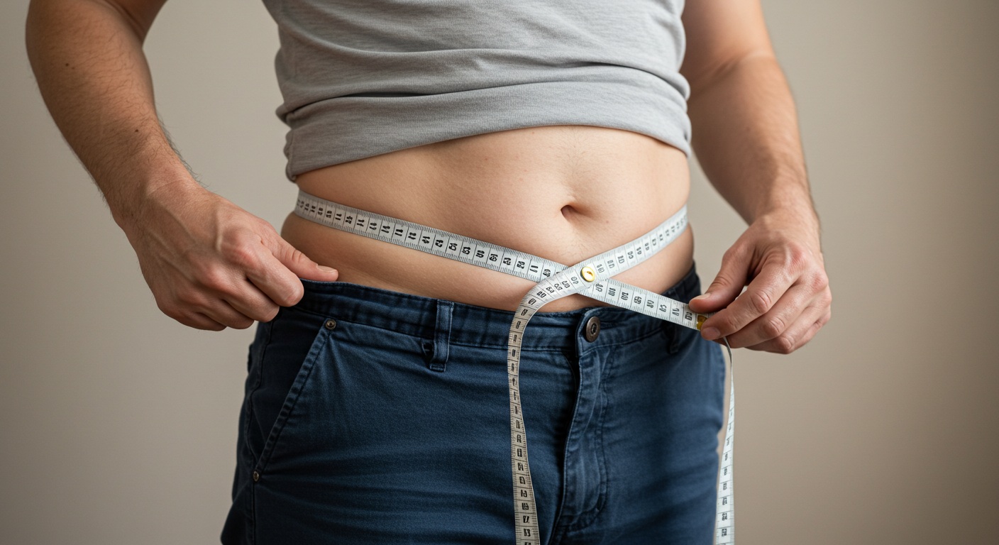 복부비만과 다양한 질병 위험 관계 이미지