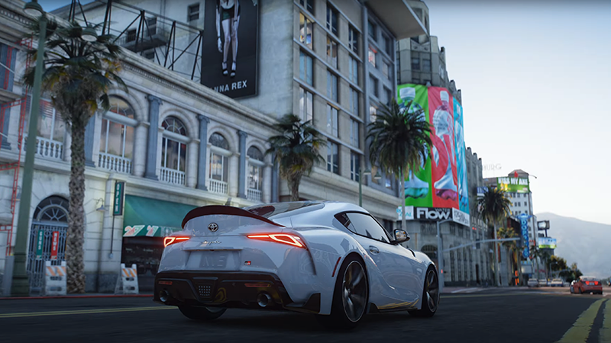 GTA5 실사 그래픽 패치 NaturalVision Remastered 적용 예시 화면