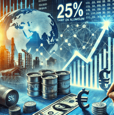 트럼프, 철강/알루미늄 25% 등 관세 발표와 환율