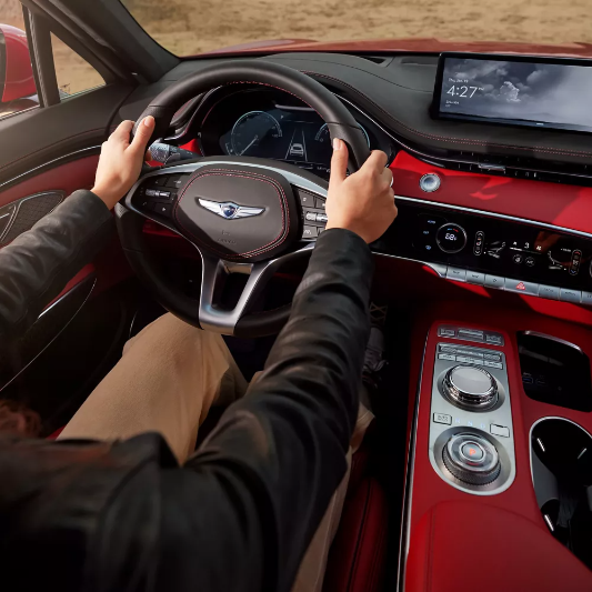 제네시스 GV70 내부디자인