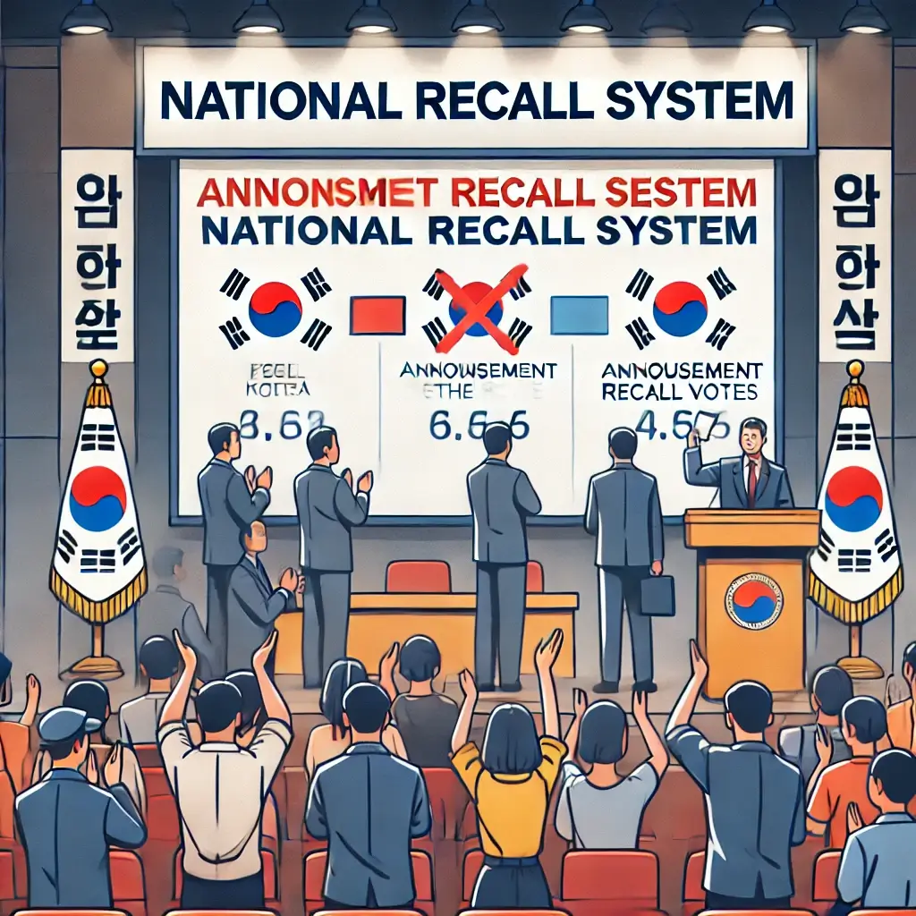 국민소환제 절차: 국민이 직접 권력을 견제하는 제도