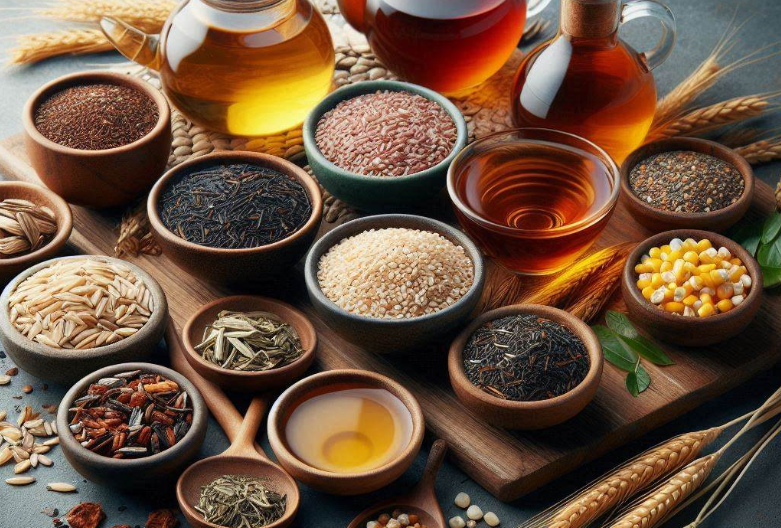 보리차-현미차-루이보스차-메밀차-옥수수차