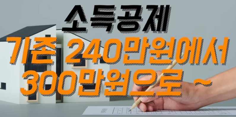 주택청약종합저축 소득공제 한도 인상