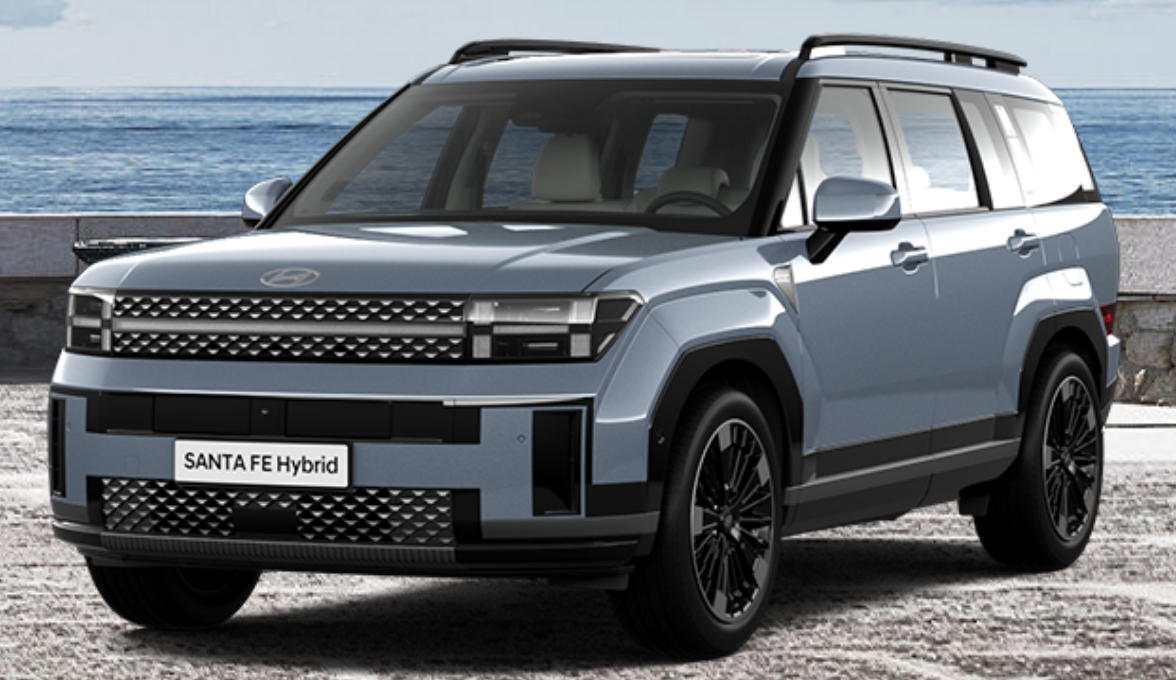 싼타페 하이브리드 전면부