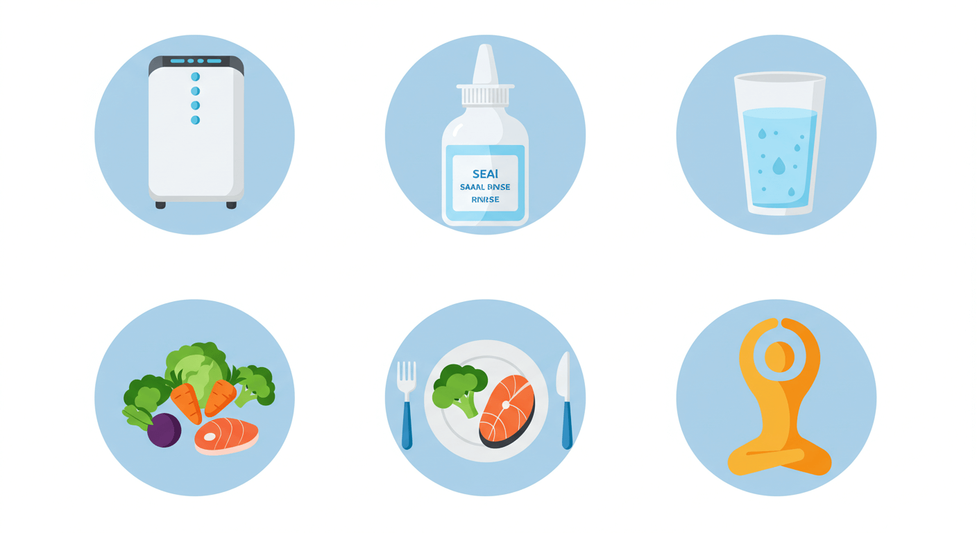 비염 예방과 완화를 위한 도시인의 코 건강 관리법