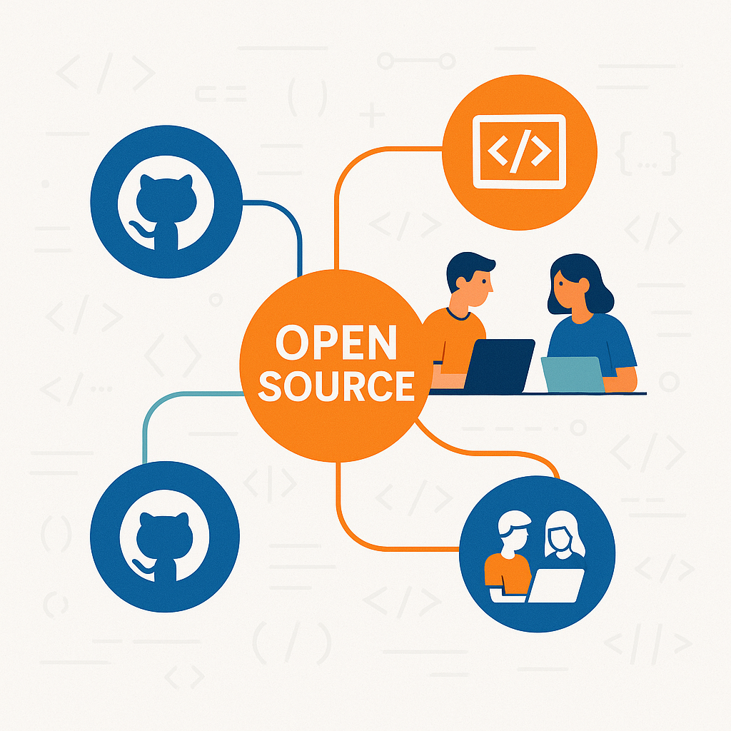 루아 오픈소스 프로젝트들의 네트워크 관계도