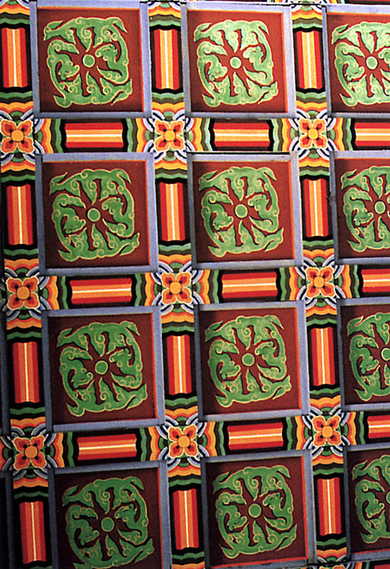 경회루 반자문양