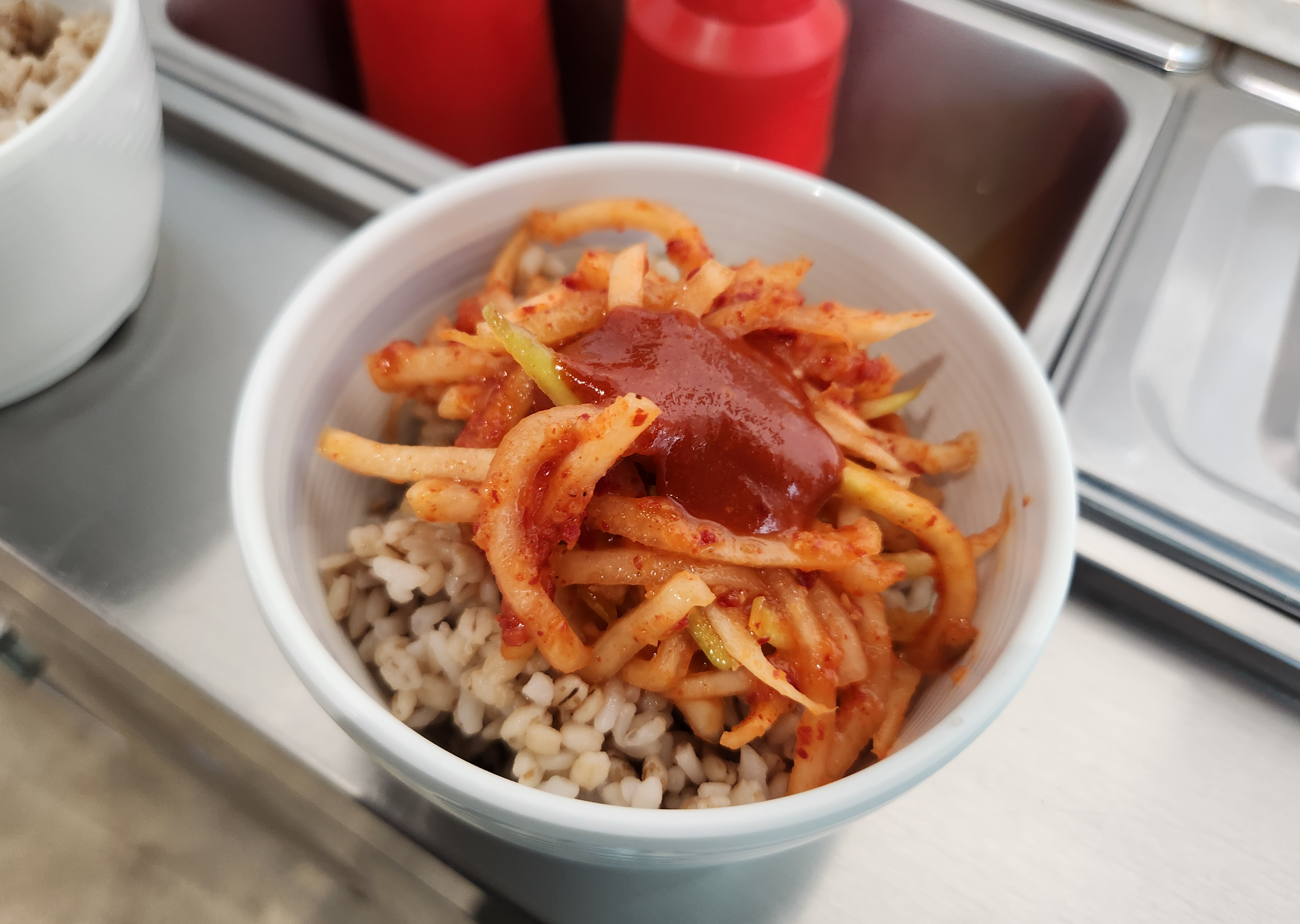 용인역북동맛집-대복칼국수-보리밥-무생채