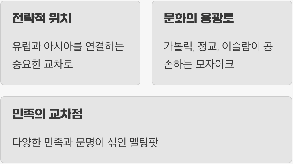 동과 서가 만나는 길목
