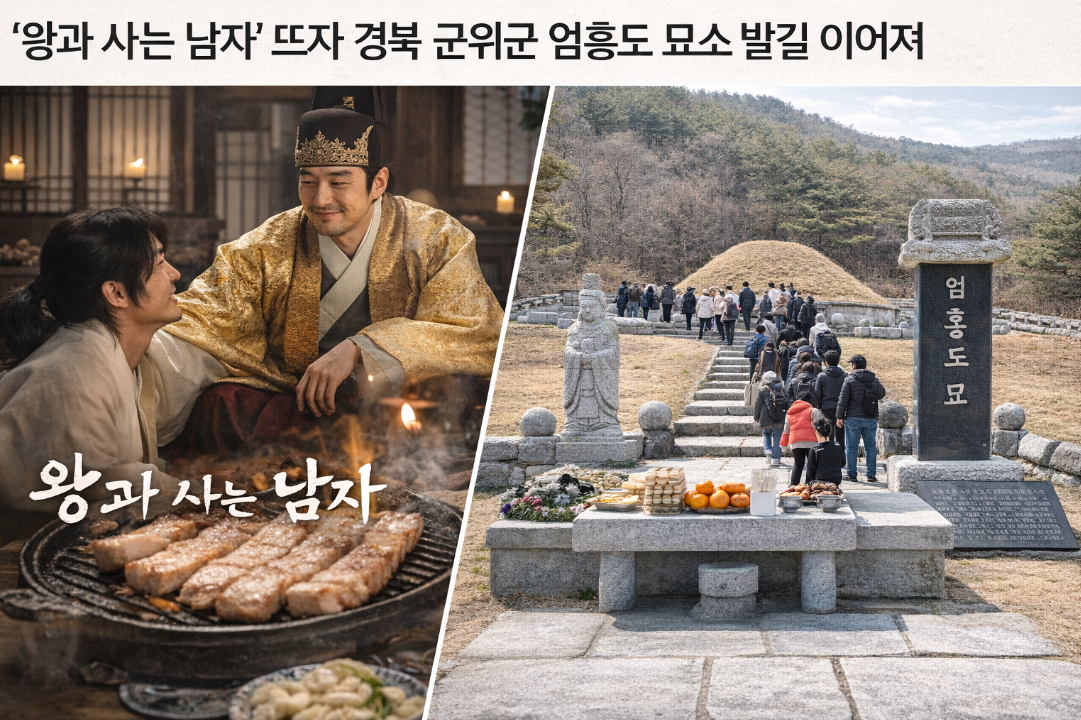 화제의 영화 '왕과 사는 남자' 실제 인물, 엄흥도 묘소 성지순례 열풍
