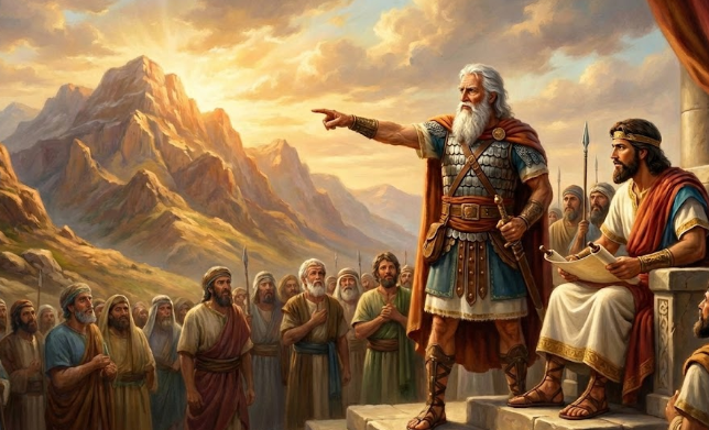 여호수아 14장 - 요단 서편 기업 분배와 갈렙의 신앙