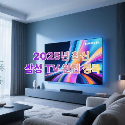 2025년 최신
삼성 TV 완전 정복