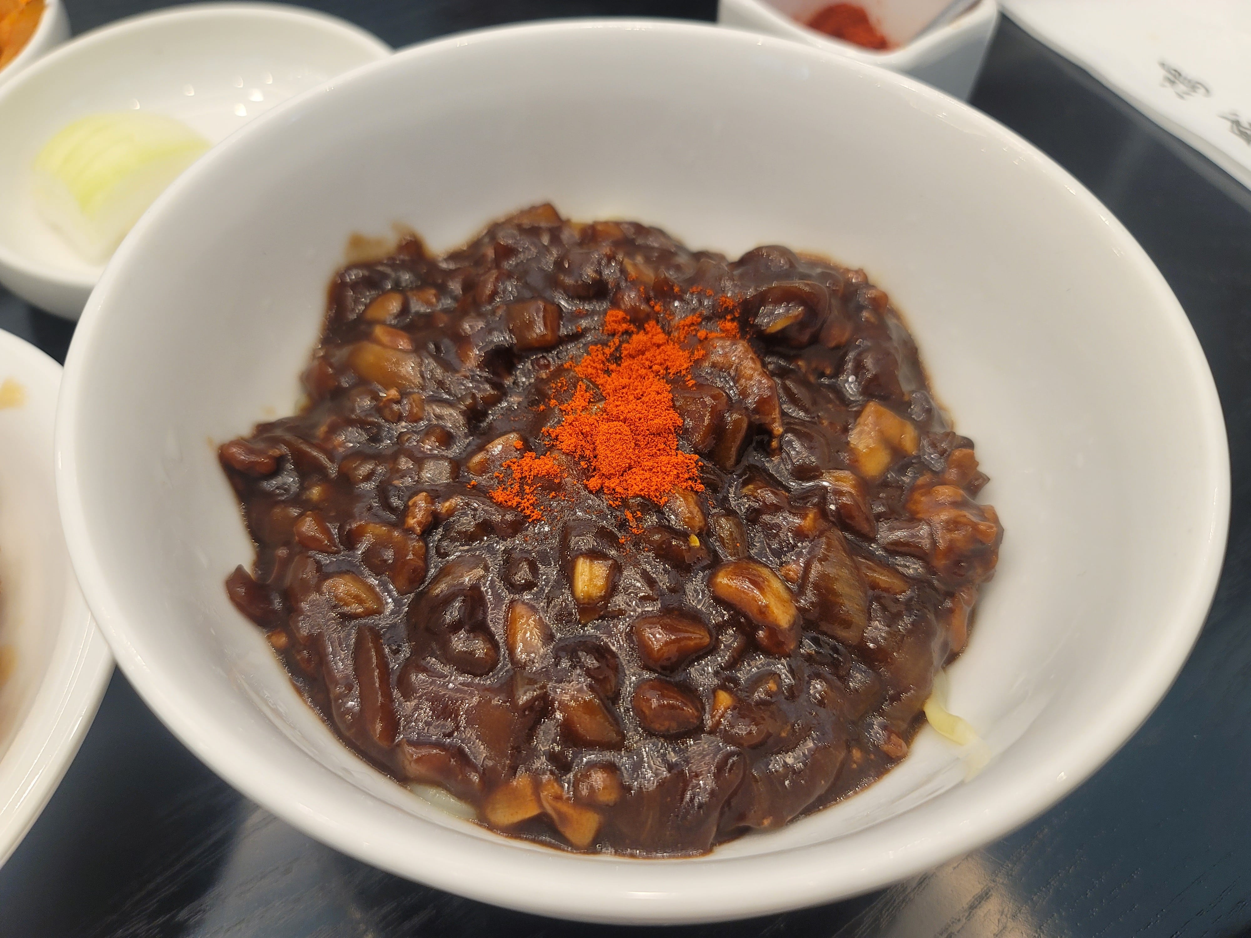 홍성원 후식 짜장면