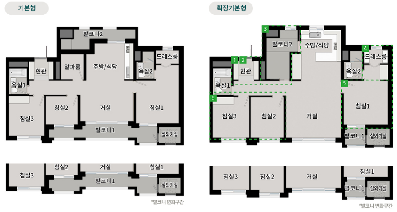 84B 평면도