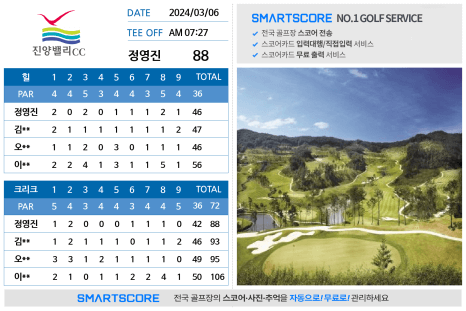 골프장 경험담 음성 진양밸리cc 단순한 필드 골프장을 넘어&amp;#44; 자연과 전략이 어우러진 코스로 골퍼들에게 깊은 인상
