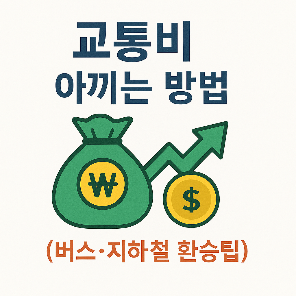 교통비 절약법 관련 이미지