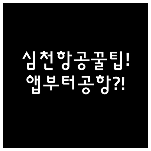 심천항공 비행기 좌석 바꾸는 방법, ..